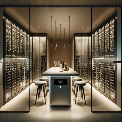 Customized wine cellar design